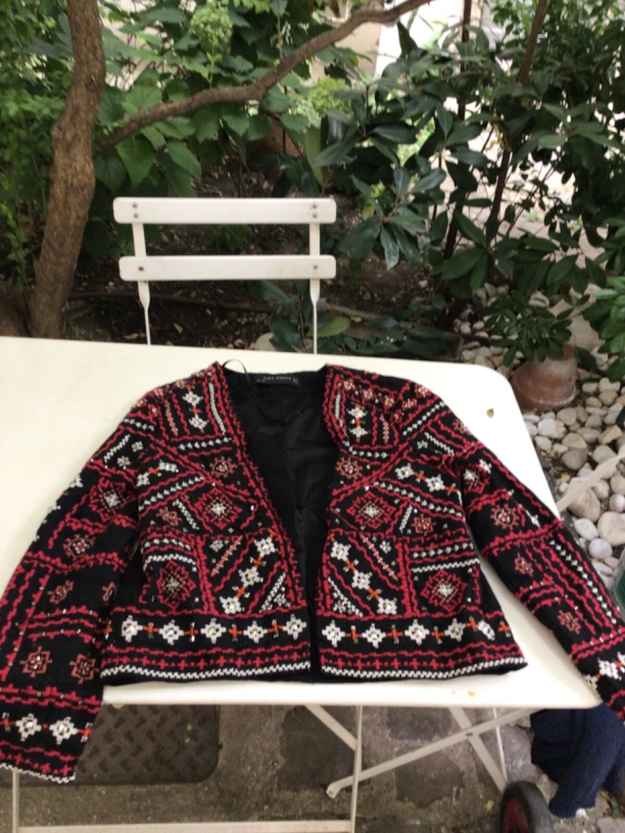 Veste zara rouge new arrivals