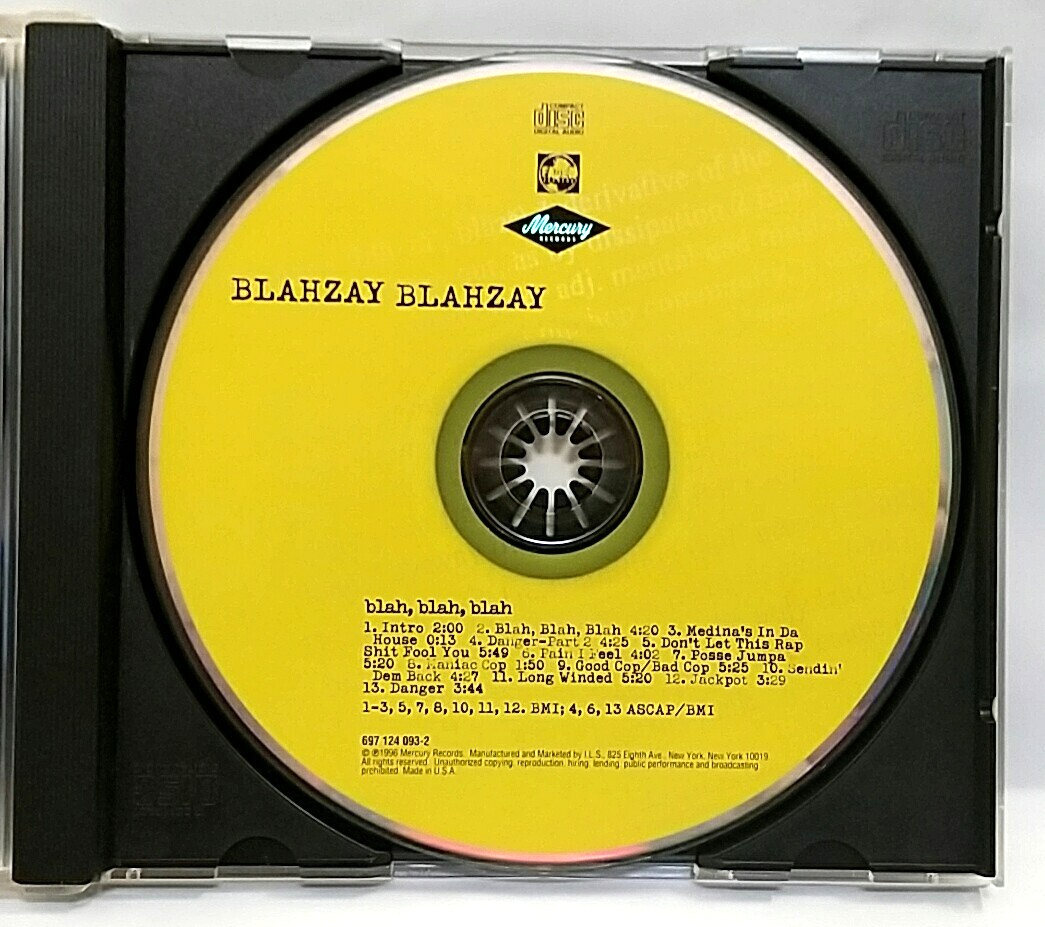 CD) Blahzay Blahzay – Blah Blah Blah, US OG Press, 697 124 093-2