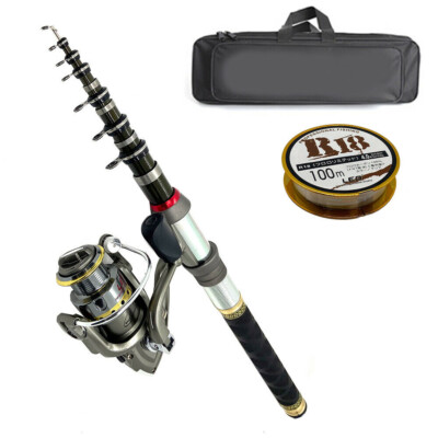 Deep Sea Fishing Rod Saltwater Fishing Reels Amazon Telescopic Fishing Rod  Sea Saltwater Spinning Pole Reel