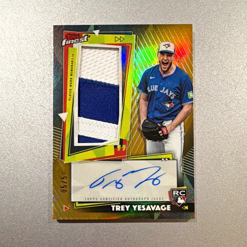 2026 Topps Finest Trey Yesavage Base (RAW)