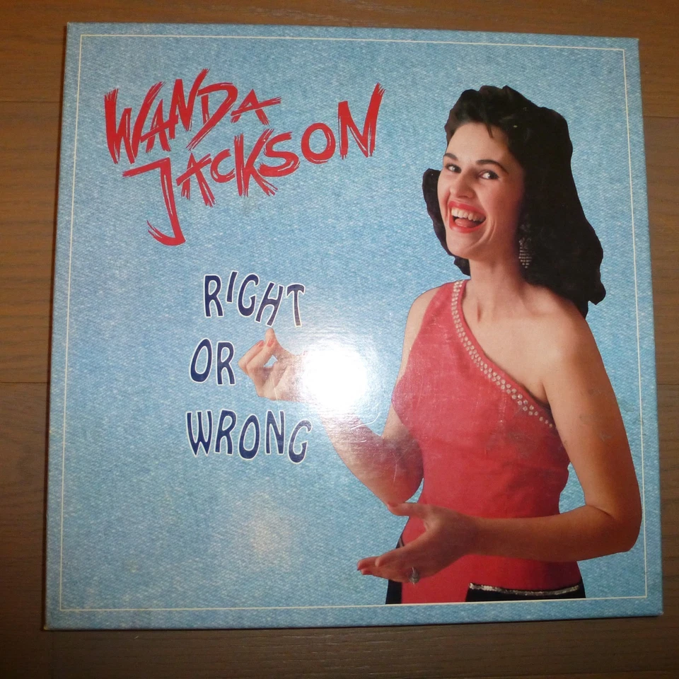 Wanda Jackson Right or Wrong 4 CD Boxset Bear Family Productions