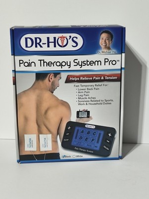 Dr-Ho's PTS-IV 4-Pad Pain Therapy System PRO Professional Body Relief Kit, Black