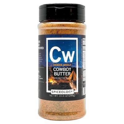 Spiceology Cowboy Butter Herb Butter Blend, Meat & Veggie Seasoning, 10.4 oz