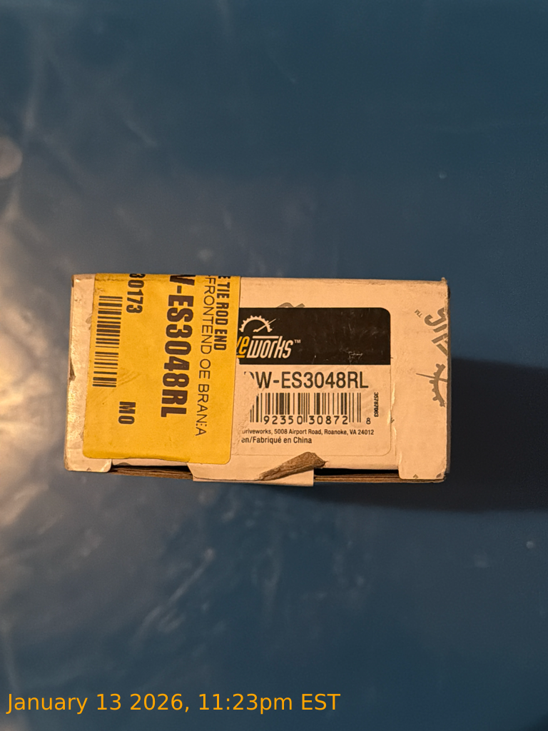 NEW Steering Tie Rod End CARQUEST/DRIVEWORKS DW-ES3048RL