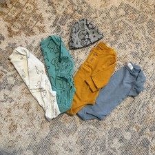 Carter's Just One You Baby Bodysuits Size 3M Mixed Lot of 5 pieces