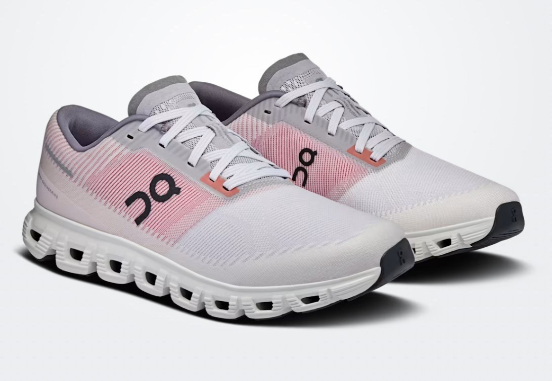 On Cloud 6 Push White Lavender Red 3MF10053026 Running  display picture 3