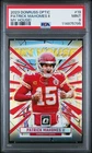 Patrick Mahomes ll- 2023 Panini Donruss Optic #19 “MY HOUSE!” PSA 9  Chiefs MVP