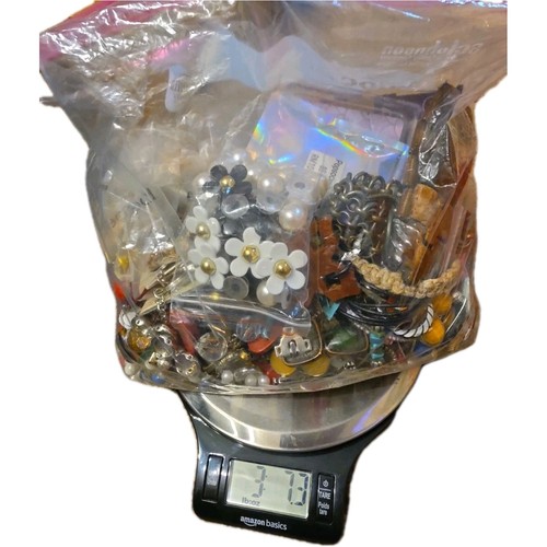 4 + Lbs Mystery Box of Mod & New Jewelry Lot Wear Sell Crafts Repurpose