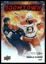 2025-26 Upper Deck #BT-14 Radko Gudas Boomtown Red #/199
