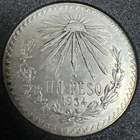 Photo of a 1934 Mexico Un Peso Silver from an eBay listing that sold on Jul 14, 2026