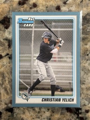 2010 Bowman Draft Picks & Prospects - Christian Yelich #BDPP78 Blue 326/399