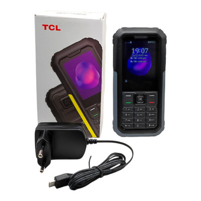 TCL 3189   Rugged Handy, Himalaya Grau, 2,4 Zoll, Dual SIM, 64MB / 128MB