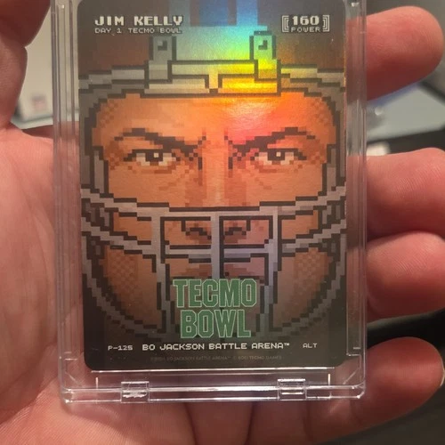 Bo Jackson Battle Arena Jim Kelly Bills Tecmo Bowl ALT Promo P-125 2026