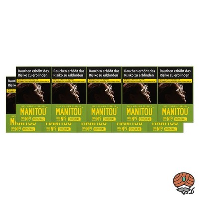 Manitou Organic Blend Original No. 9 Green Zigaretten 10x20 Stück = 1 Stange