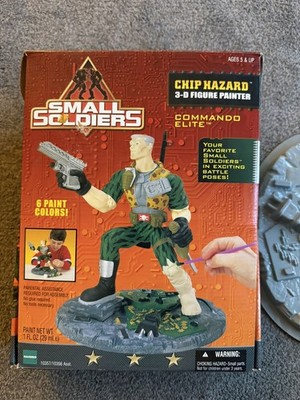 HASBRO 1998 SMALL SOLDIERS CHIP HAZARD COMMANDO ELITE ARCHER 3D FIGURE PAINTER