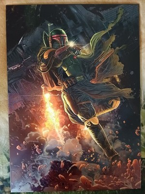 Displate Limited Edition The Book of Boba Fett 93/1500 Star Wars LE