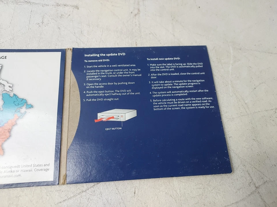 2006-2010 Honda Pilot Acura Alpine MDX Navigation Nav DVD VER 4.73A OEM - Image 4 of 4