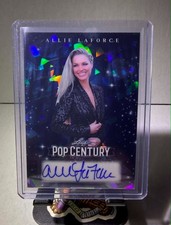 Allie Laforce 2026 Leaf Pop Century Blue Silver Prizm Auto #14/15 Sports Report