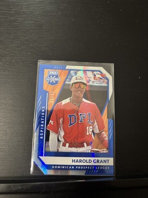 2021 Panini Elite Extra Edition - Harold Grant #178 Aspirations Die-Cut /82 (RC)