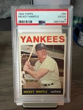 Mickey Mantle Topps Cards - 1952 to 1969 56
