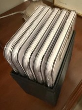 3DP Black Coin Slab Storage Box Holds 5 OVERSIZED NGC Slabs Measure  Double  