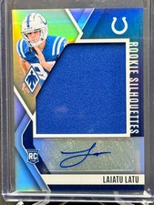 2024 Phoenix - Laiatu Latu - Rookie Silhouettes Auto - Silver /149 - RC RPA