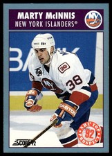 1992-93 Score Canadian Marty McInnis New York Islanders #465