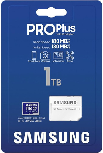 Samsung PRO Plus microSDXC Memory Card