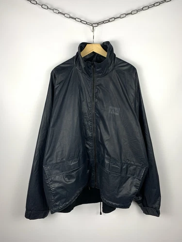 SAINT LAURENT (YSL) Giacca vintage YSL Saint Laurent uomo taglia XL blu resina poliestere rara anni 90
