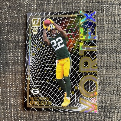 Matthew Golden 2025 Panini Donruss Vortex Rookie RC SP #14 Packers