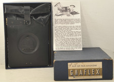 Graflex 4X5 Cut Film Magazine w/ 12 Septums