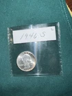 1946-S Washington 25C Silver Quarter / UNC
