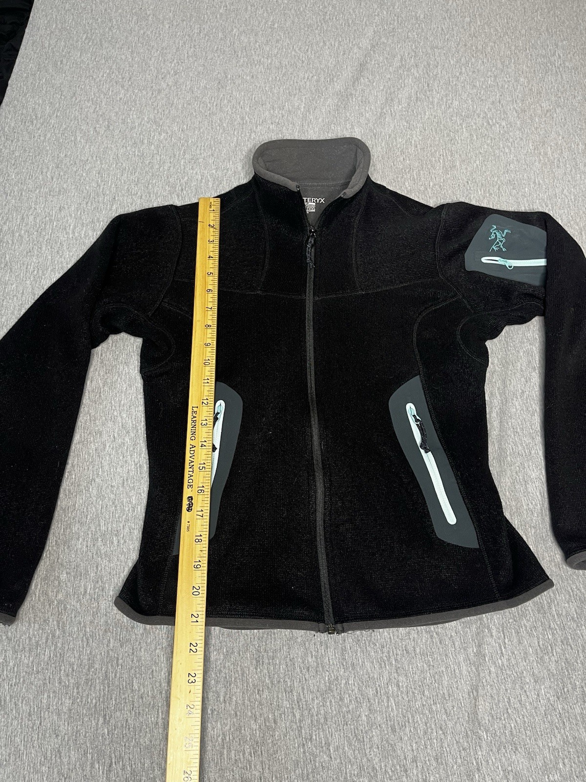 ARC'TERYX Arc’Teryx Covert giacca outdoor pile zip intera PolarTec donna piccola