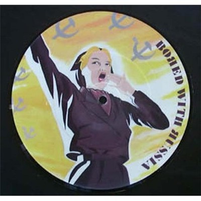 BUDGIE BORED WITH RUSSIA 7'' PIC DISC B/W DON'T CRY UK