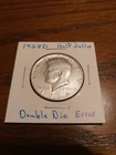 Add it to your collection 1968 D Kennedy Half Dollar double die error coin