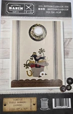 VINTAGE TABLE RUNNERS MARCH Primitive Wool Applique Pattern by Buttermilk Basin