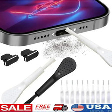 Charging Port Cleaner  Dust Plug Set for iPhone Samsung Type-C