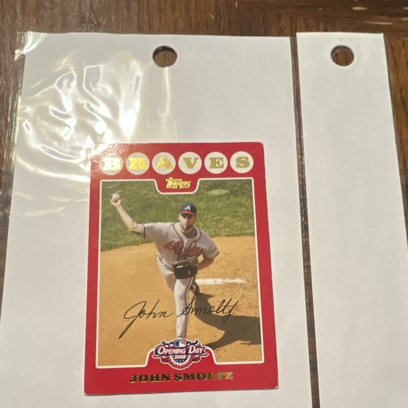 Topps 2008 Opening Day John Smoltz Atlanta Braves #172 Baseball Card