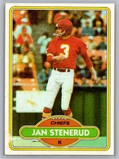 1980 Topps #266 Jan Stenerud