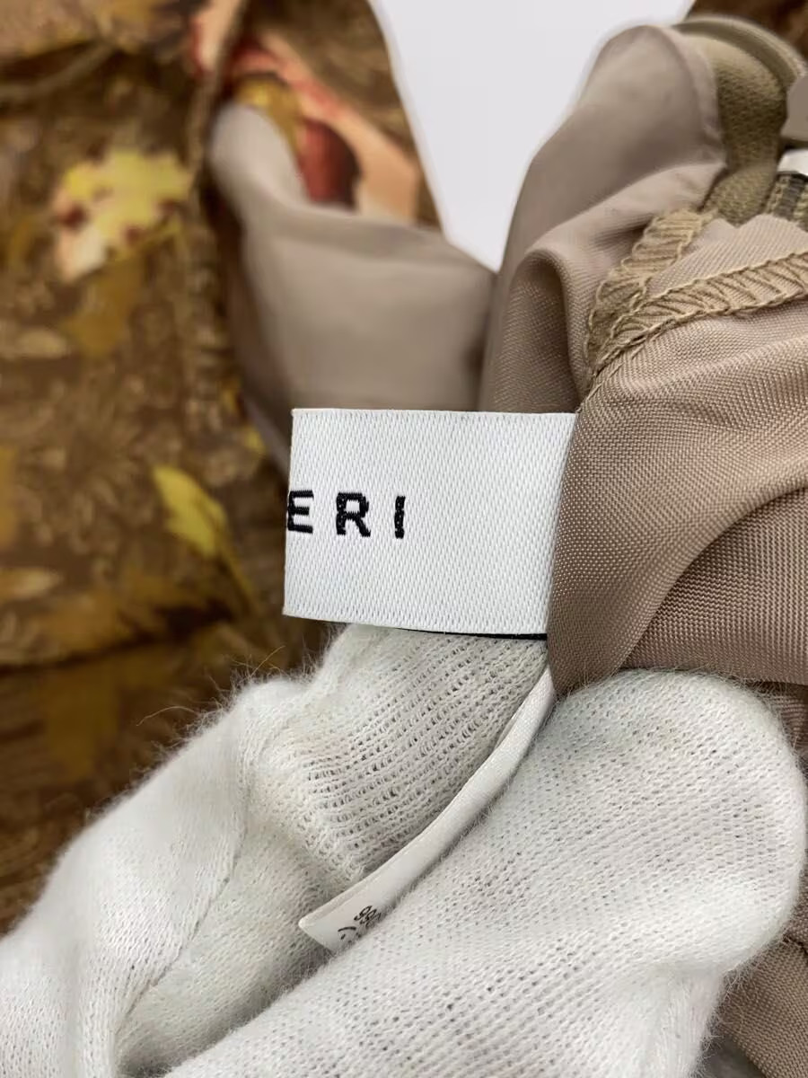 AMERI Long Skirt M Polyester Floral - image 5