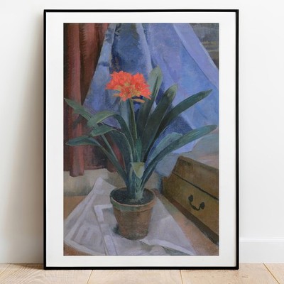 Kunstdruck Roger Fry Clivia Blume Giclée Poster Galerie Wandbild Gemälde