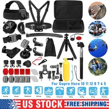 50 in 1 Action Camera Accessories Kit Compatible with GoPro Hero/DJI Osmo Action