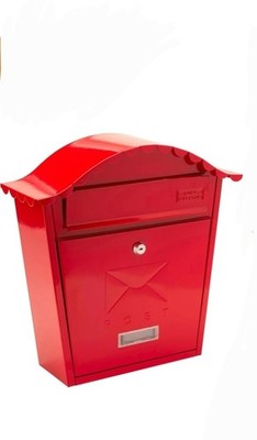 Burg Wachter CLASSIC BRIEFKASTEN rot 36x37x13cm