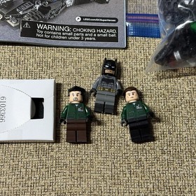 LEGO DC Comics Super Heroes 76045 Kryptonite Interception Complete With Manual