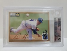 1994 Collector's Choice #249 Nolan Ryan Gold Signature BGS 8.5 Nm/Mt GOLD Border