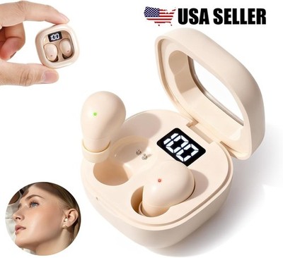 Mini Earbuds Invisible Sleep Headphone Bluetooth 5.3 Earphones Wireless Hot USA