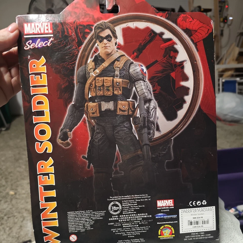 Nuevo en caja Winter Soldier Marvel Select-Disney 2013 Foto 4 de 4