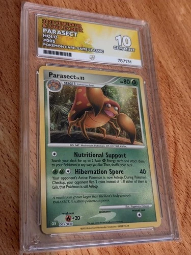 Parasect CLF 005/032 Japanese Pokemon Card Classic Collection - Ace 10 Graded