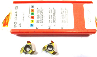 2x SANDVIK Wendeplatte zum Fräsen 327R09 -18 250VM-TH 1025 Neu D6736