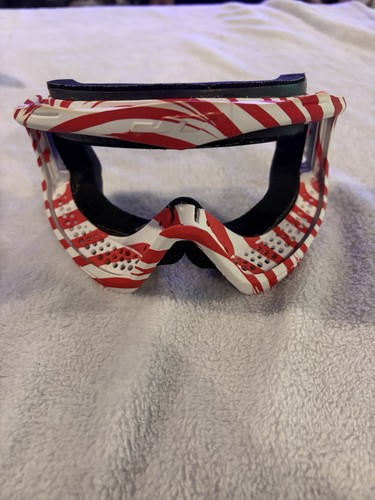 JT PROFLEX USA MASK FRAMES RED AND WHITE